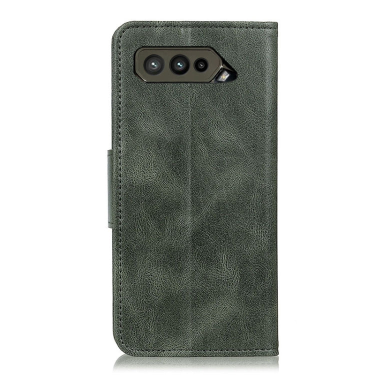 For Asus ROG Phone 5 Ultimate Mirren Crazy Horse Texture Horizontal Flip Leather Case with Holder & Card Slots & Wallet