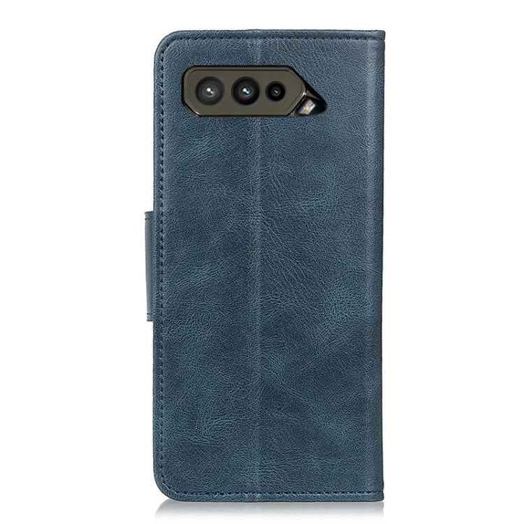 For Asus ROG Phone 5 Pro Mirren Crazy Horse Texture Horizontal Flip Leather Case with Holder & Card Slots & Wallet