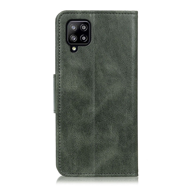 For Samsung Galaxy A22 4G(EU Version) Mirren Crazy Horse Texture Horizontal Flip Leather Case with Holder & Card Slots & Wallet