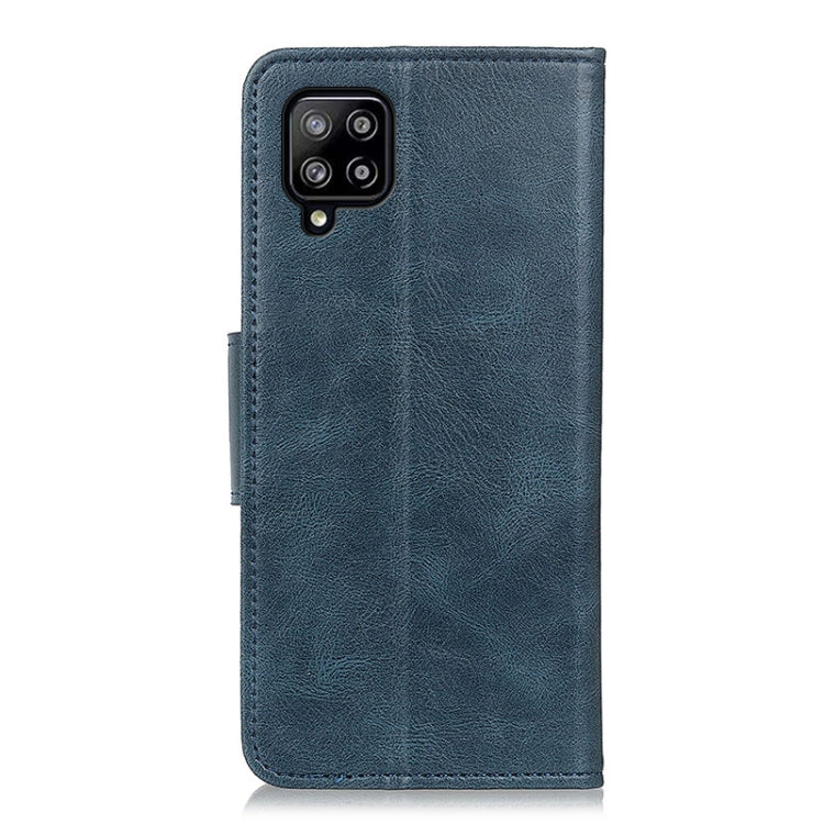 For Samsung Galaxy A22 4G(EU Version) Mirren Crazy Horse Texture Horizontal Flip Leather Case with Holder & Card Slots & Wallet