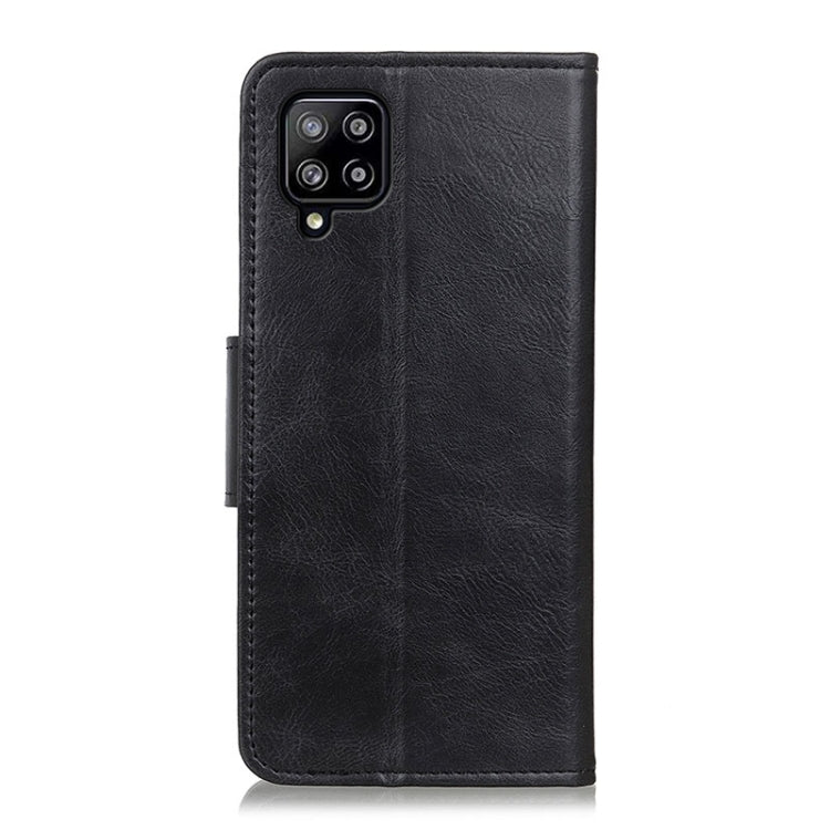 For Samsung Galaxy A22 4G(EU Version) Mirren Crazy Horse Texture Horizontal Flip Leather Case with Holder & Card Slots & Wallet