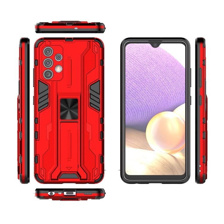 For Samsung Galaxy A32 4G Supersonic PC + TPU Shock-proof Protective Case with Holder