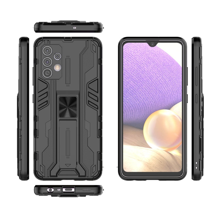For Samsung Galaxy A32 4G Supersonic PC + TPU Shock-proof Protective Case with Holder