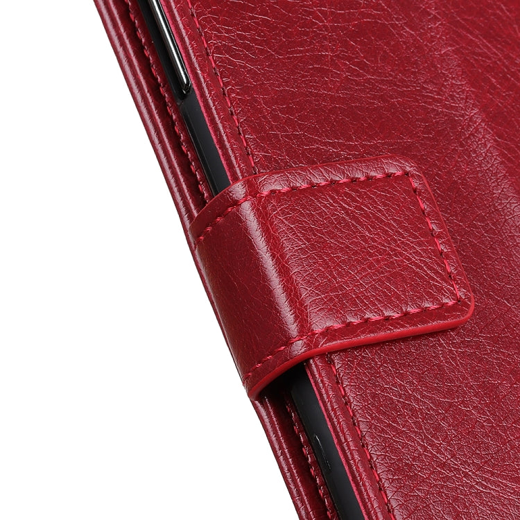 For Asus ROG Phone 5 Ultimate Copper Buckle Nappa Texture Horizontal Flip Leather Case with Holder & Card Slots & Wallet