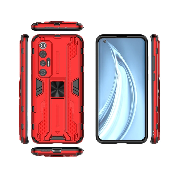 For Xiaomi Mi 10S Supersonic PC + TPU Shock-proof Protective Case with Holder