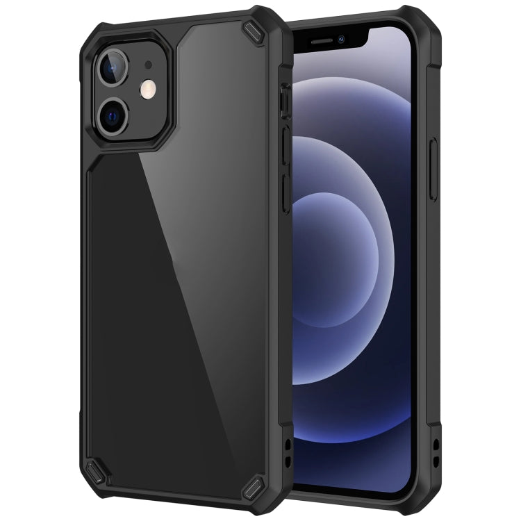 For iPhone 11 Shockproof Glossy Acrylic + TPU Protective Case