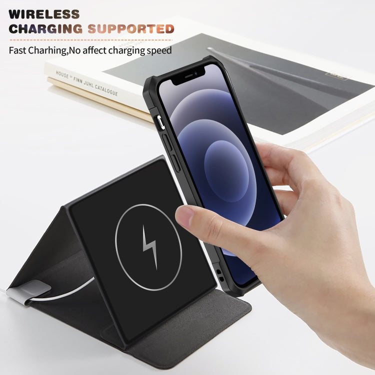For iPhone 12 mini Shockproof Glossy Acrylic + TPU Protective Case