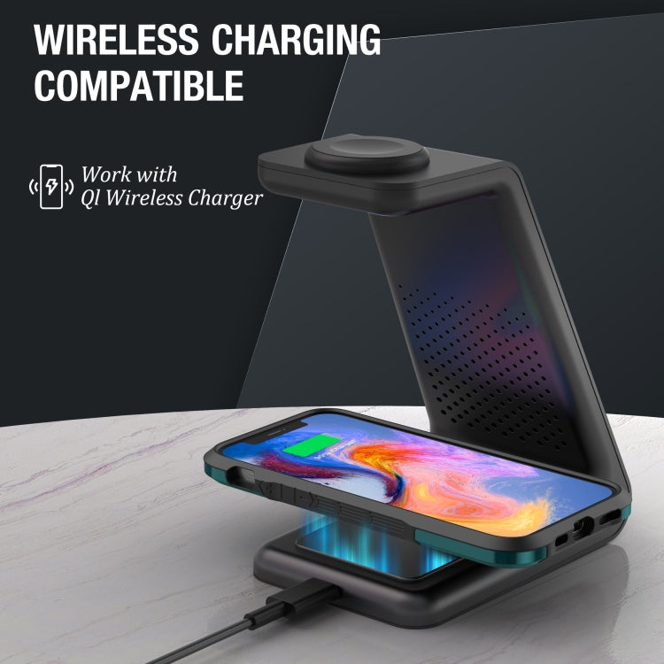For iPhone 12 Pro Max Metal Shockproof Transparent Protective Case