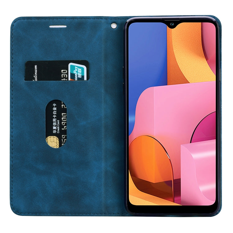 For Samsung Galaxy A32 5G Frosted Business Magnetic Horizontal Flip PU Leather Case with Holder & Card Slot & Lanyard