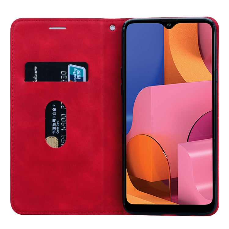 For Samsung Galaxy A32 5G Frosted Business Magnetic Horizontal Flip PU Leather Case with Holder & Card Slot & Lanyard