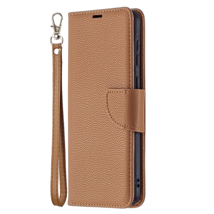 For Samsung Galaxy A02 Litchi Texture Pure Color Horizontal Flip Leather Case with Holder & Card Slots & Wallet & Lanyard