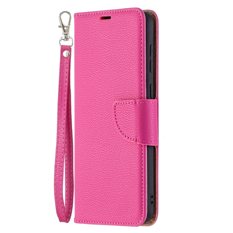 For Samsung Galaxy A02 Litchi Texture Pure Color Horizontal Flip Leather Case with Holder & Card Slots & Wallet & Lanyard