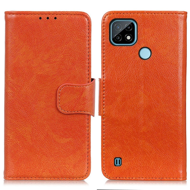 For OPPO Realme C21 Nappa Texture Horizontal Flip Leather Case with Holder & Card Slots & Wallet