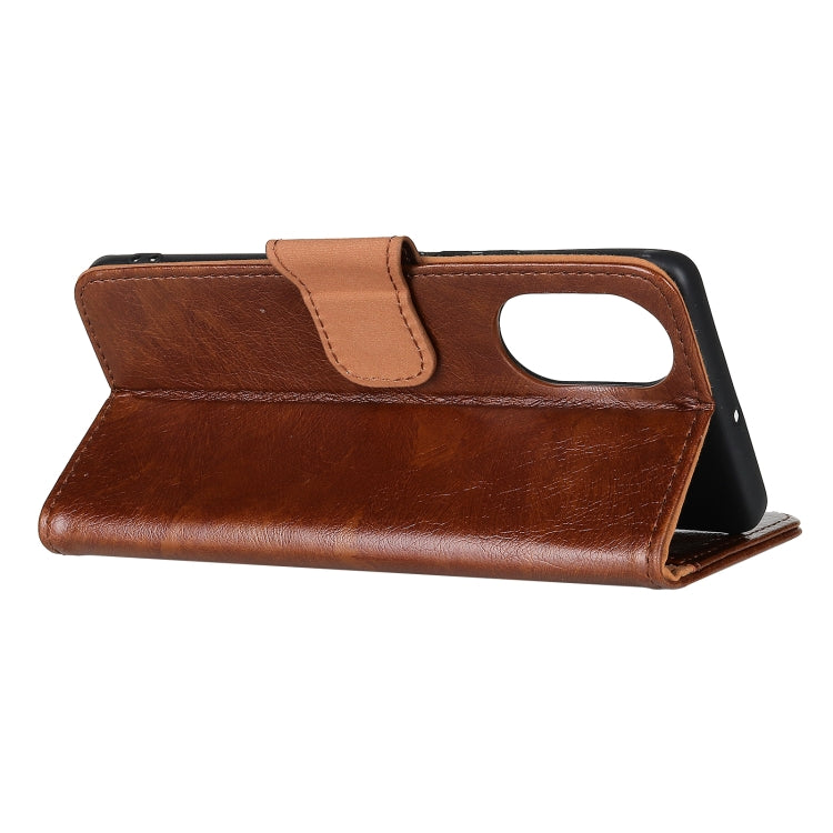 For Huawei P50 Nappa Texture Horizontal Flip Leather Case with Holder & Card Slots & Wallet