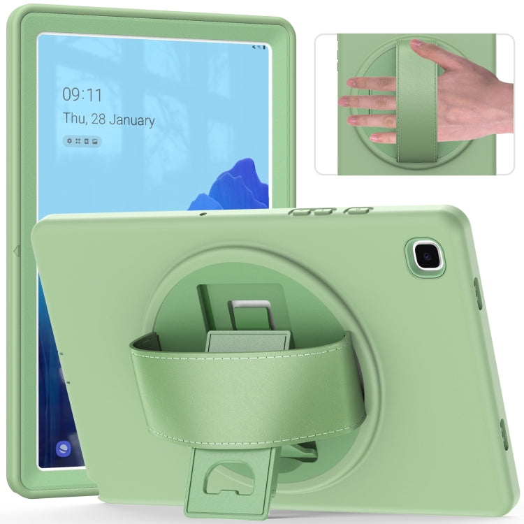 For Samsung Galaxy Tab A7 10.4(2020) T500 / T505 360 Degree Rotation PC + TPU Protective Case with Holder & Hand-strap & Pen Slot