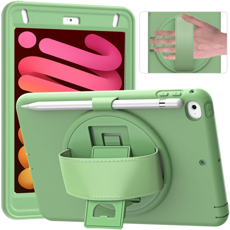 360 Degree Rotation PC + TPU Protective Case with Holder & Hand-strap & Pen Slot For iPad mini 5 / 4