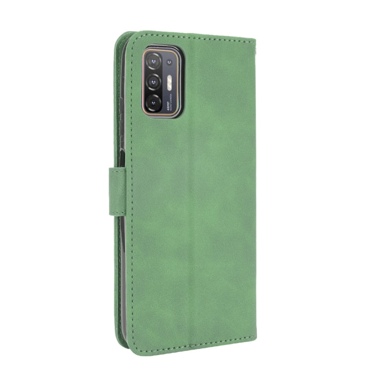 For HTC Desire 21 Pro 5G Solid Color Skin Feel Magnetic Buckle Horizontal Flip Calf Texture PU Leather Case with Holder & Card Slots & Wallet