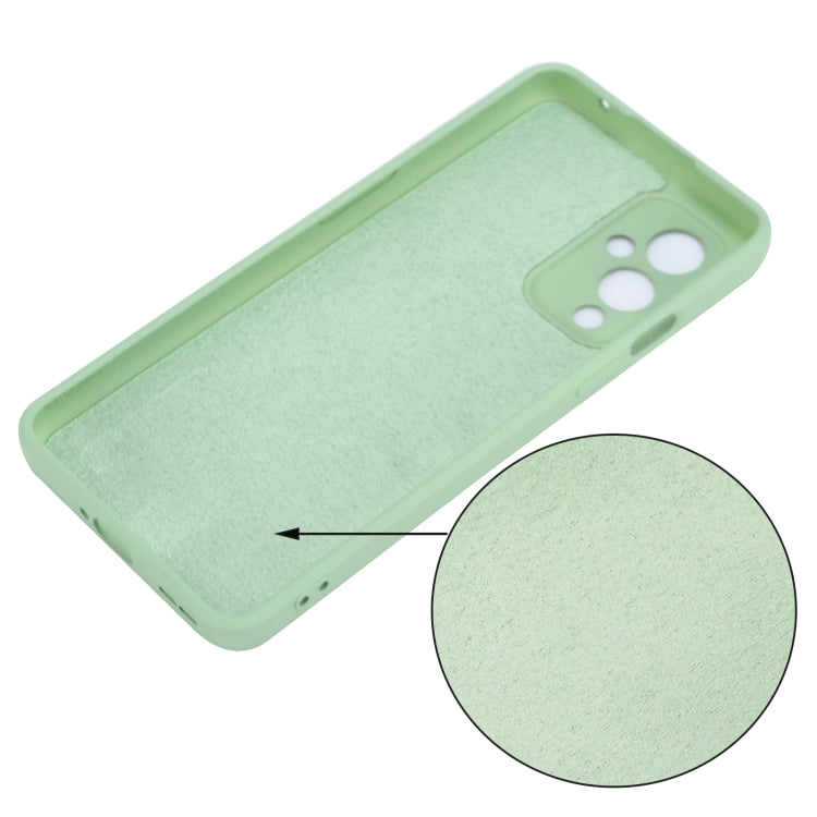 For OnePlus 9 Solid Color Liquid Silicone Dropproof Full Coverage Protective Case