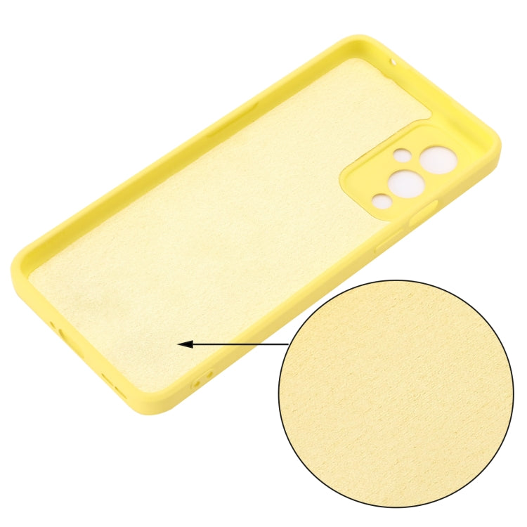 For OnePlus 9 Solid Color Liquid Silicone Dropproof Full Coverage Protective Case
