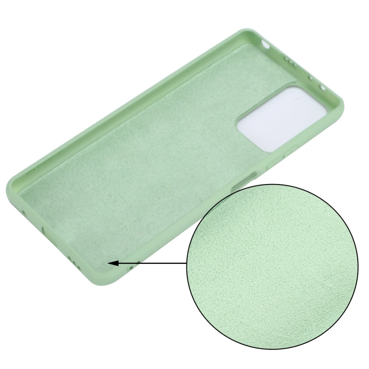 For Xiaomi Redmi Note 10 Pro Max Solid Color Liquid Silicone Dropproof Full Coverage Protective Case