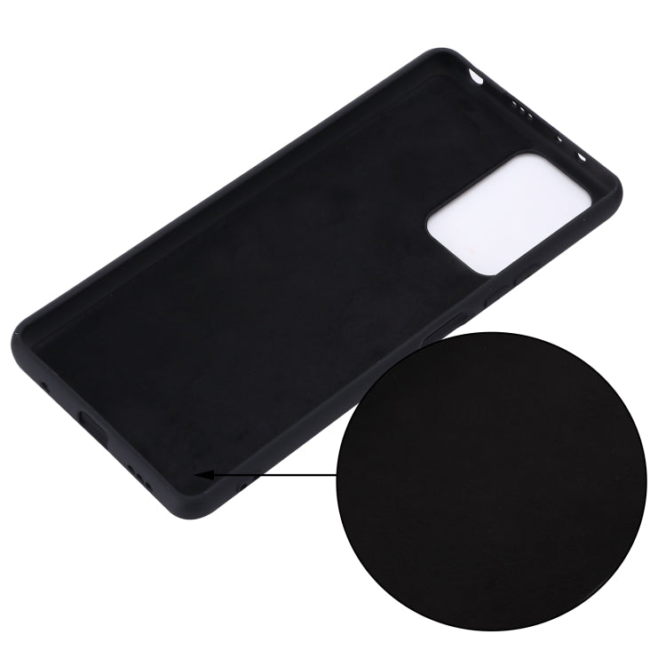 For Xiaomi Redmi Note 10 Pro Max Solid Color Liquid Silicone Dropproof Full Coverage Protective Case