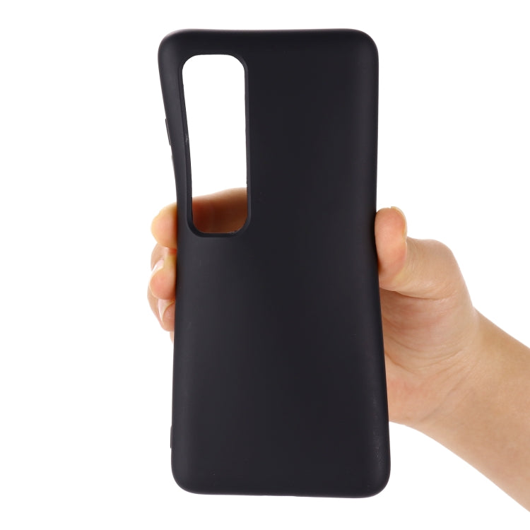 For Xiaomi Mi 10S Solid Color Liquid Silicone Dropproof Full Coverage Protective Case
