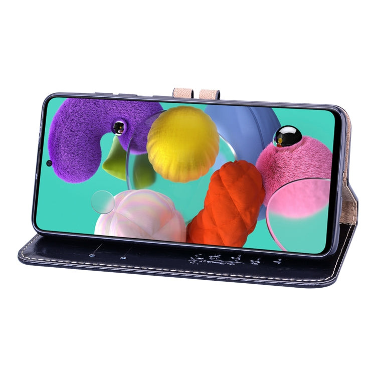 For Samsung Galaxy A72 5G / 4G Business Style Oil Wax Texture Horizontal Flip Leather Case with Holder & Card Slots & Wallet