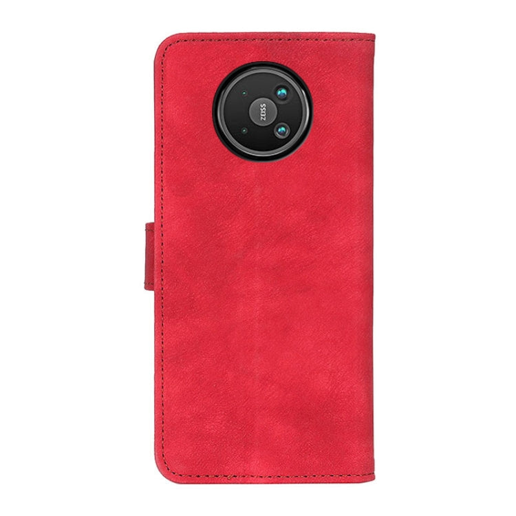 For Nokia 8 V 5G Antelope Texture Magnetic Buckle Horizontal Flip PU Leather Case with Card Slots & Wallet & Holder