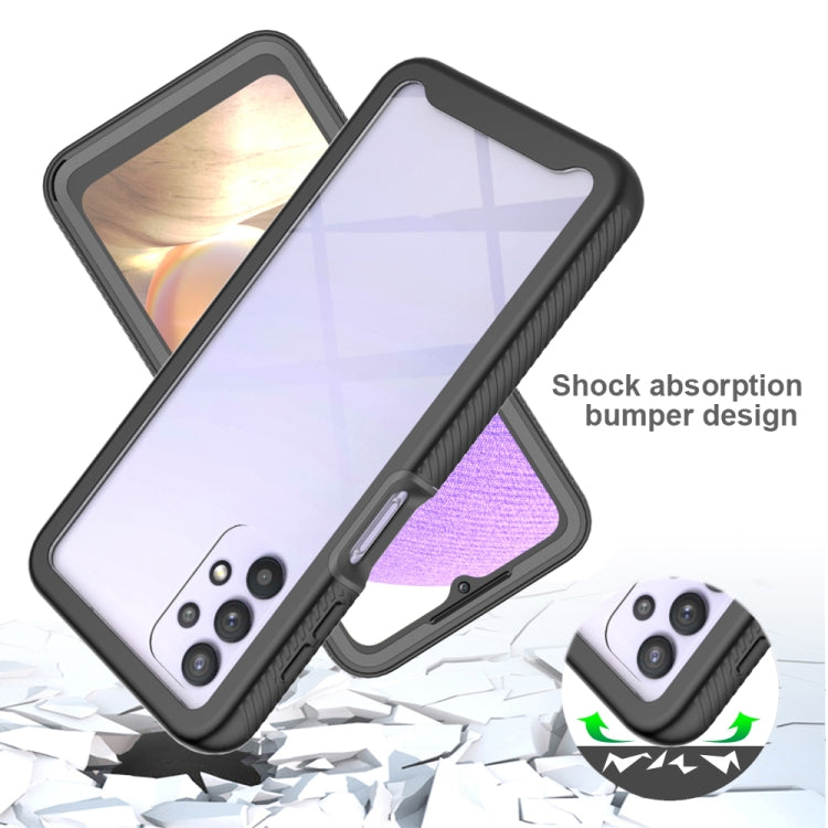 For Samsung Galaxy A32 5G Starry Sky Full Body Hybrid Shockproof Phone Case