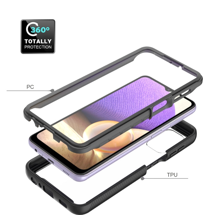 For Samsung Galaxy A32 5G Starry Sky Full Body Hybrid Shockproof Phone Case
