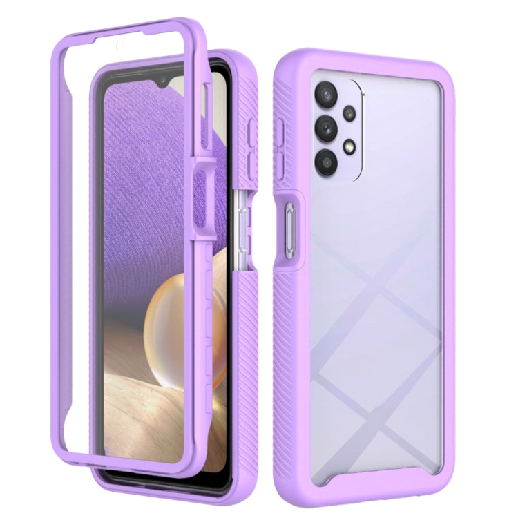 For Samsung Galaxy A32 5G Starry Sky Full Body Hybrid Shockproof Phone Case