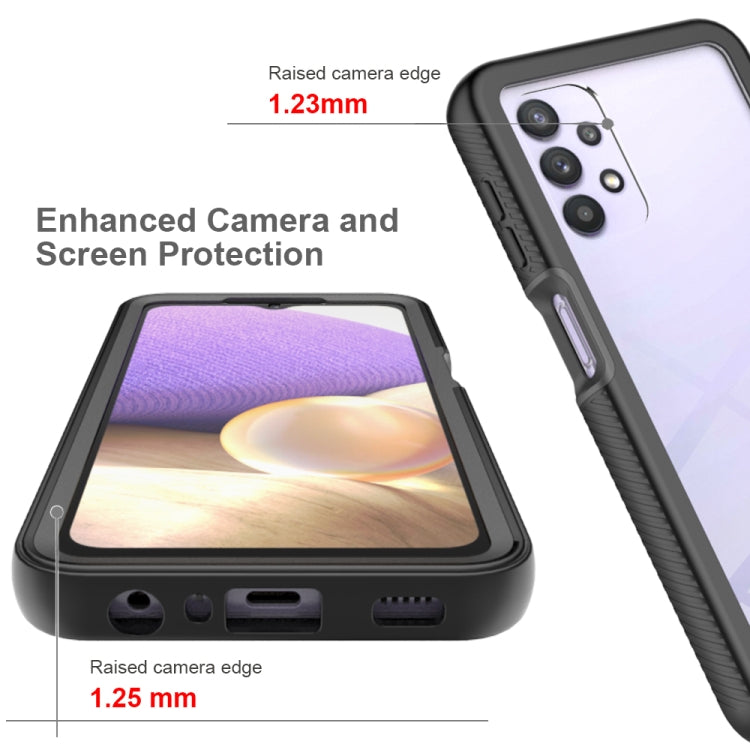 For Samsung Galaxy A32 5G Starry Sky Full Body Hybrid Shockproof Phone Case