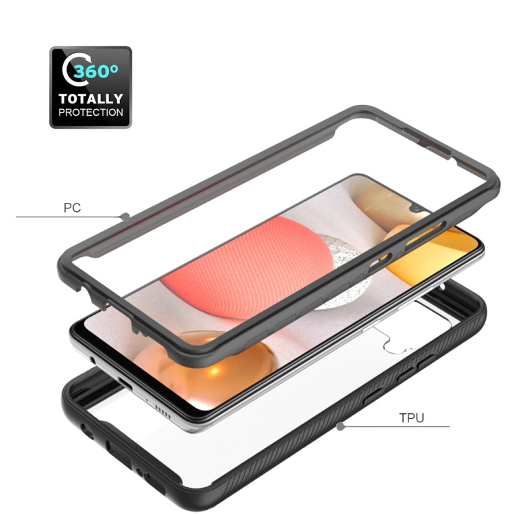 For Samsung Galaxy A42 5G Starry Sky Full Body Hybrid Shockproof Phone Case