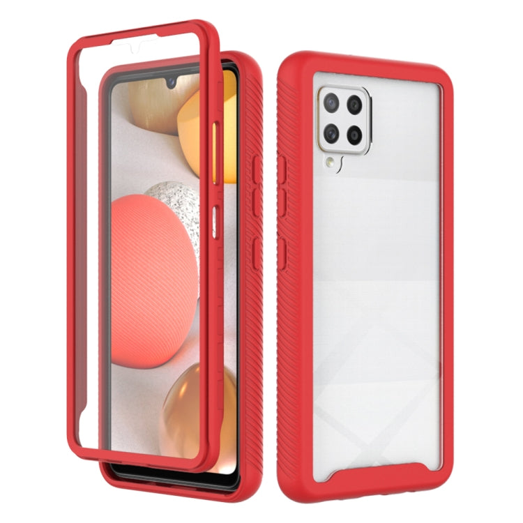 For Samsung Galaxy A42 5G Starry Sky Full Body Hybrid Shockproof Phone Case