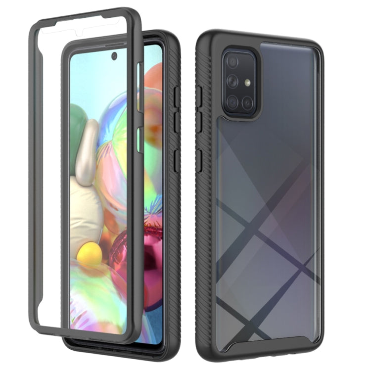 For Samsung Galaxy A71 Starry Sky Full Body Hybrid Shockproof Phone Case