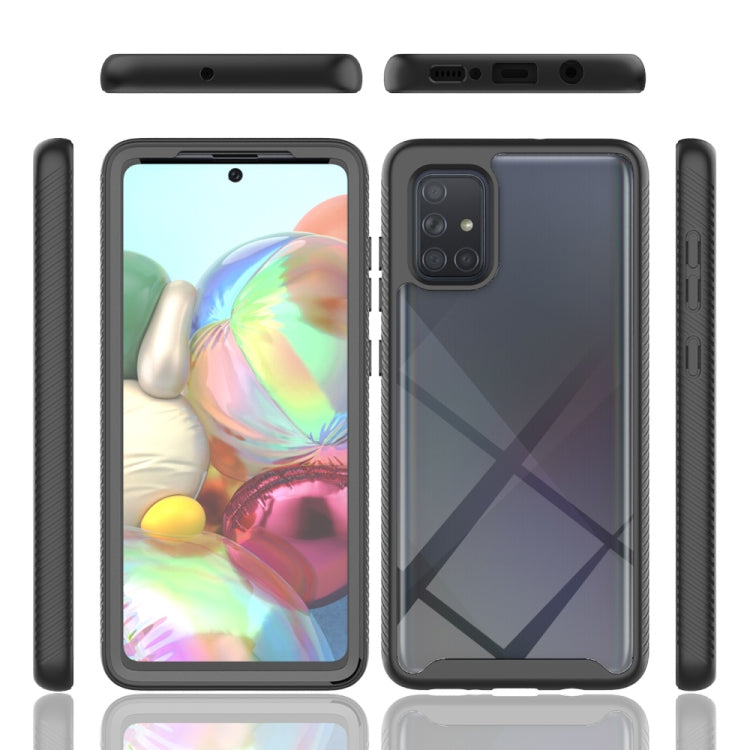 For Samsung Galaxy A71 Starry Sky Full Body Hybrid Shockproof Phone Case