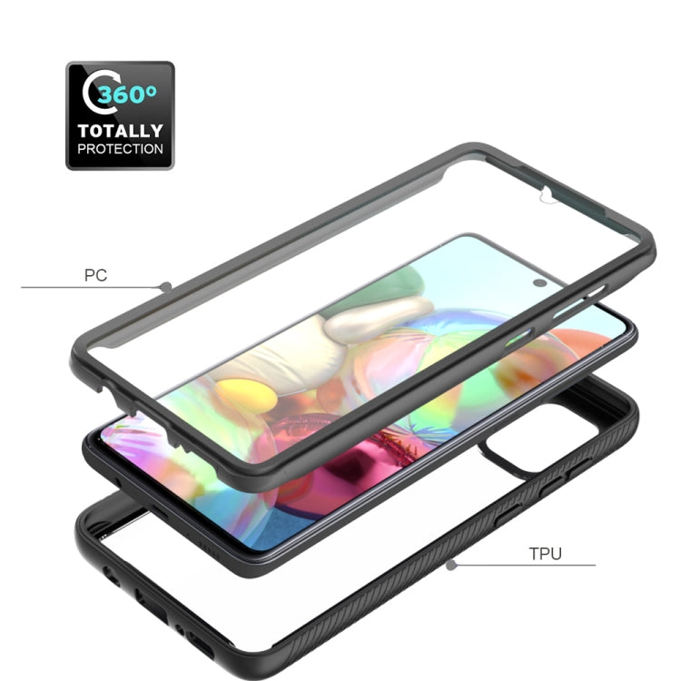 For Samsung Galaxy A71 Starry Sky Full Body Hybrid Shockproof Phone Case