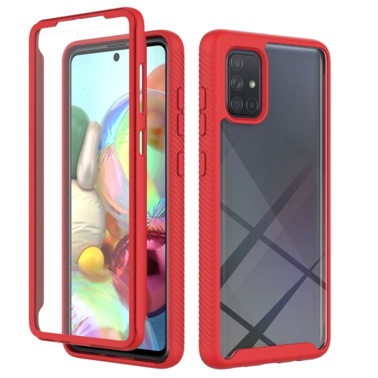 For Samsung Galaxy A71 Starry Sky Full Body Hybrid Shockproof Phone Case