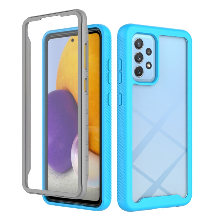 For Samsung Galaxy A72 5G / 4G Starry Sky Full Body Hybrid Shockproof Phone Case