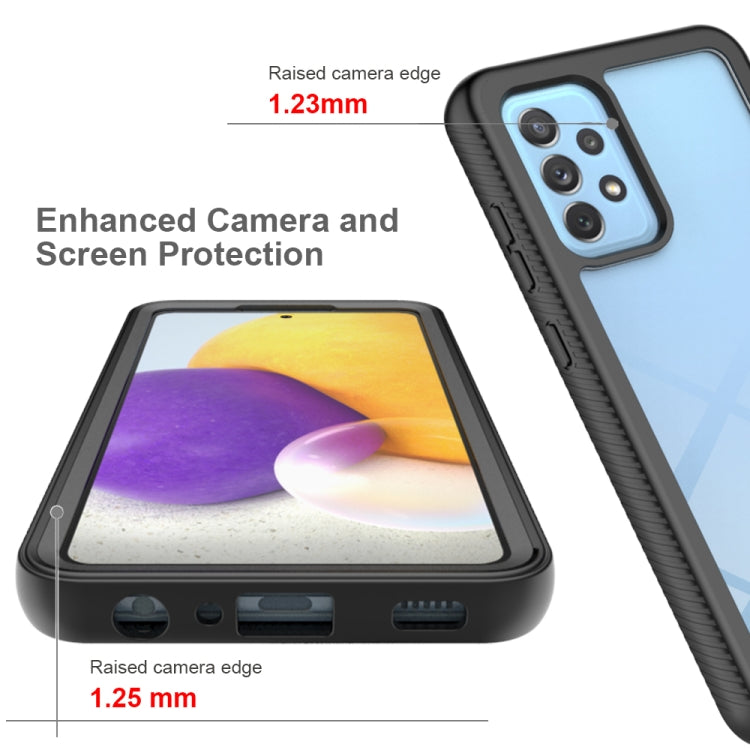 For Samsung Galaxy A72 5G / 4G Starry Sky Full Body Hybrid Shockproof Phone Case