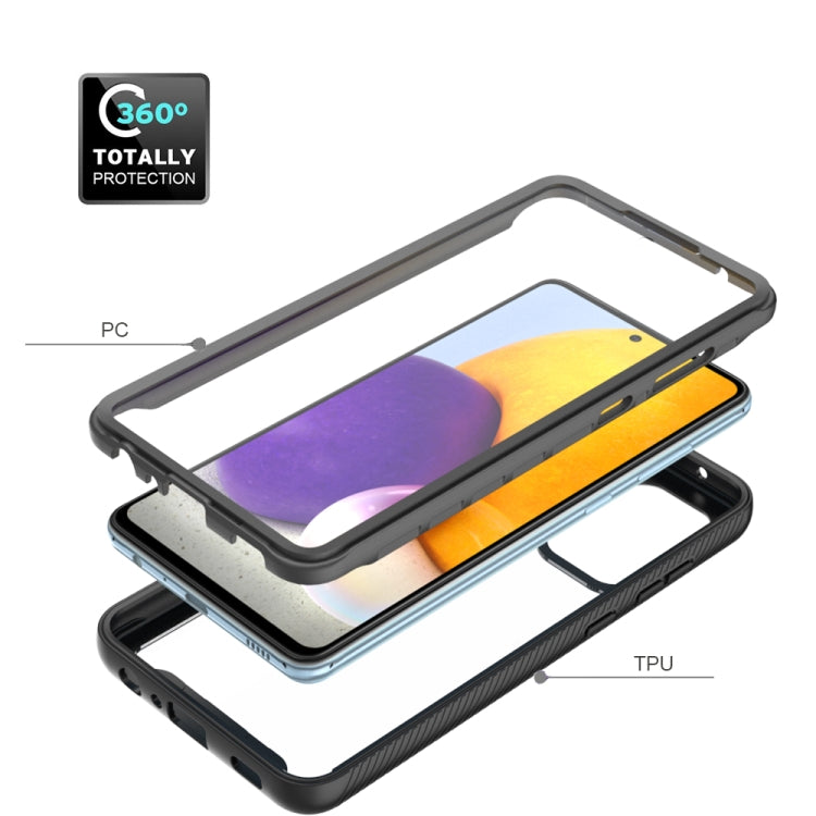 For Samsung Galaxy A72 5G / 4G Starry Sky Full Body Hybrid Shockproof Phone Case