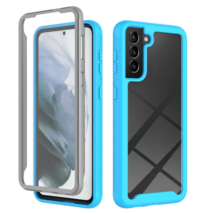 For Samsung Galaxy S21+ 5G Starry Sky Full Body Hybrid Shockproof Phone Case