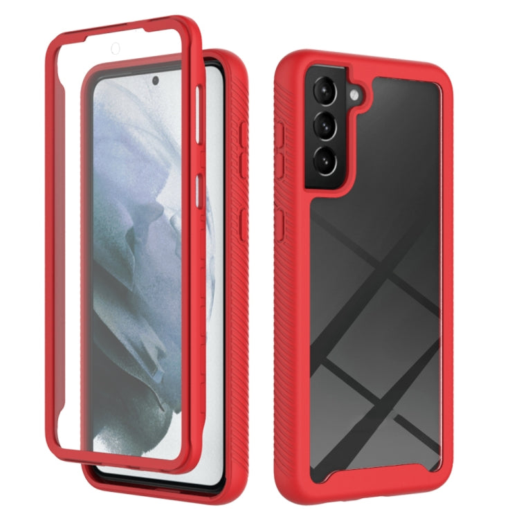 For Samsung Galaxy S21+ 5G Starry Sky Full Body Hybrid Shockproof Phone Case