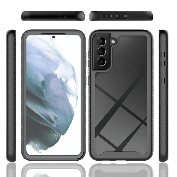 For Samsung Galaxy S21+ 5G Starry Sky Full Body Hybrid Shockproof Phone Case