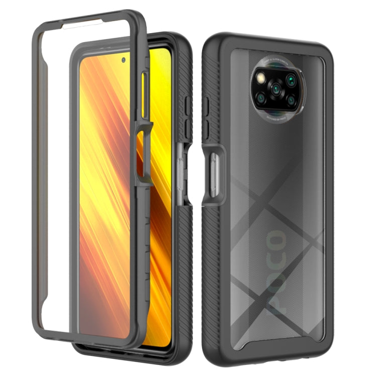 For Xiaomi Poco X3 NFC Starry Sky Full Body Hybrid Shockproof Phone Case