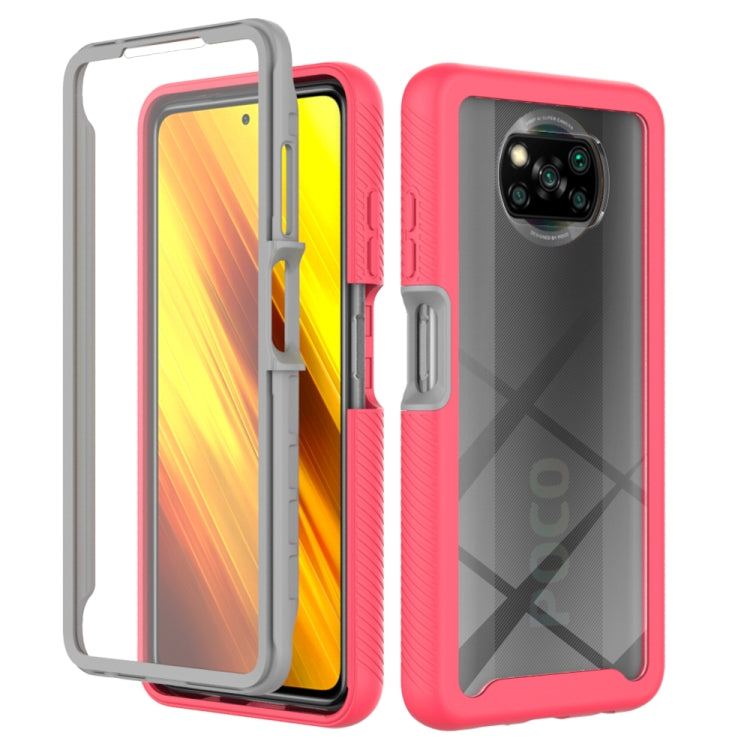 For Xiaomi Poco X3 NFC Starry Sky Full Body Hybrid Shockproof Phone Case