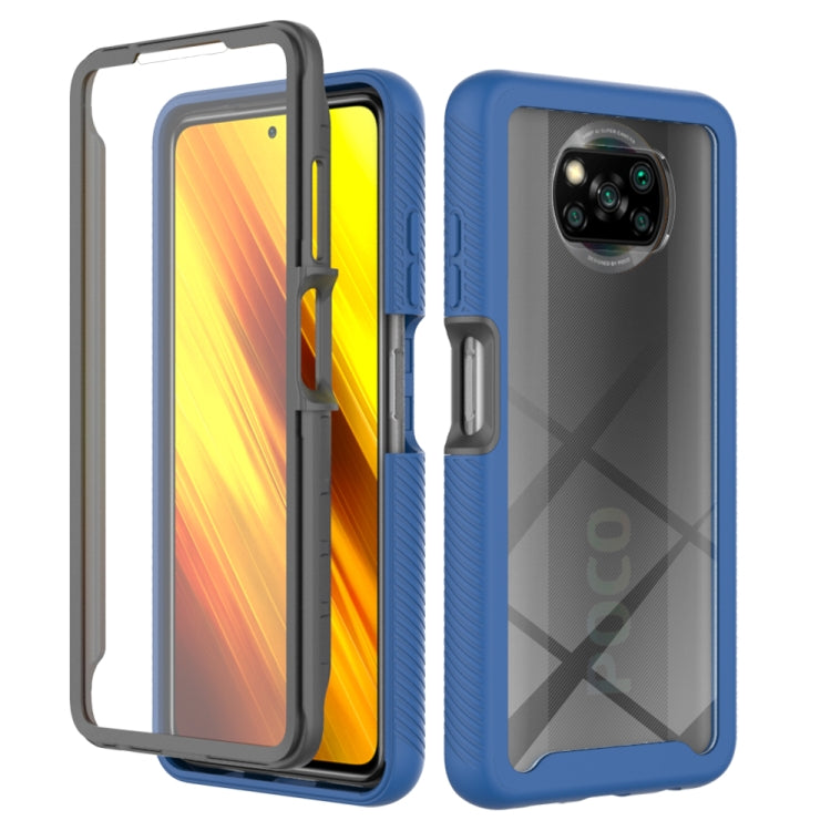 For Xiaomi Poco X3 NFC Starry Sky Full Body Hybrid Shockproof Phone Case