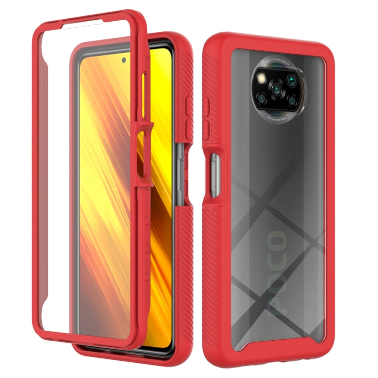 For Xiaomi Poco X3 NFC Starry Sky Full Body Hybrid Shockproof Phone Case