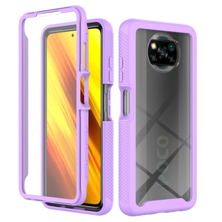 For Xiaomi Poco X3 NFC Starry Sky Full Body Hybrid Shockproof Phone Case