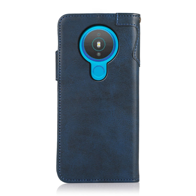For Nokia 1.4 KHAZNEH Dual-Splicing Cowhide Texture Horizontal Flip Leather Case with Holder & Card Slots & Wallet & Photo Frame & Lanyard